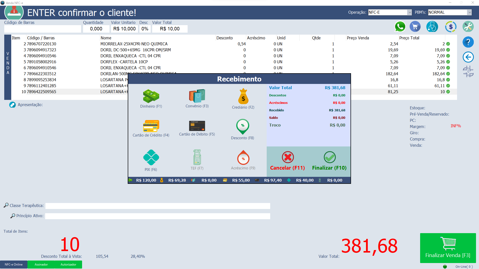 Sistema fármacia XFarma